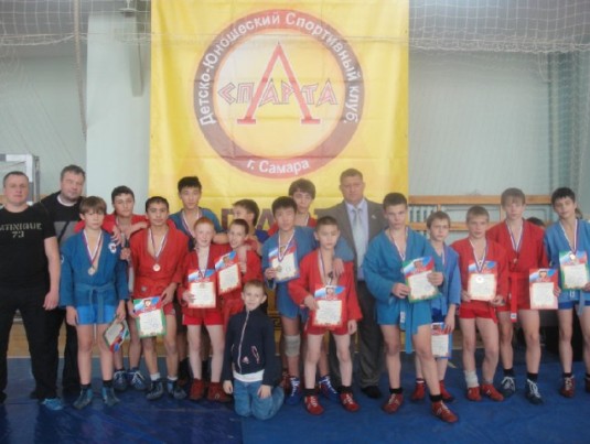 открытое первенство ДЮСК «Спарта» по борьбе самбо-2011