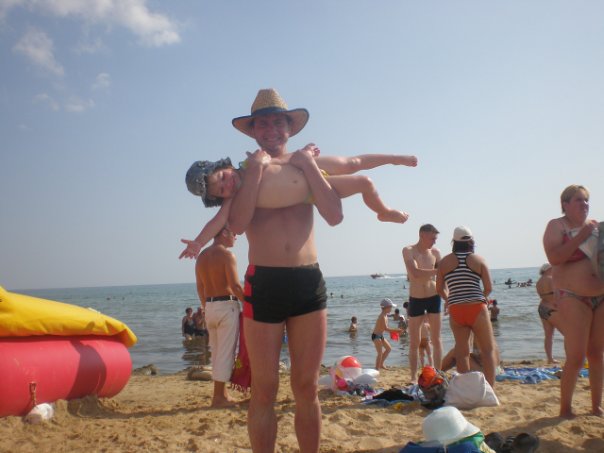 На море с ребенком