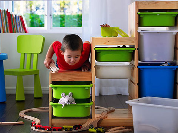 Системы хранения для детских комнат